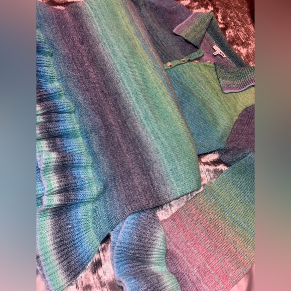 Ruffle Sweater Mini Dress - Picture 5 of 7